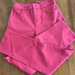 🌟5/$25⚡️ Gloria Vanderbilt Wm size 4, Amanda Jeans, coral, stretch, high-waisted
